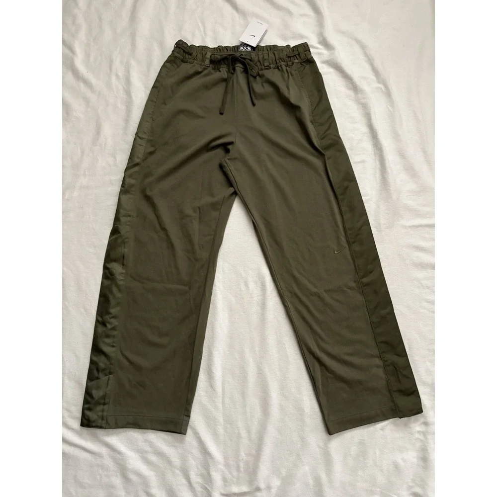 NEW Nike Devin Booker Dri-Fit Tear Away Pants Olive Mens Size Large HJ3899-222